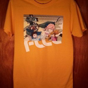 FLCL Anime Manga Cotton T-Shirt Size Small